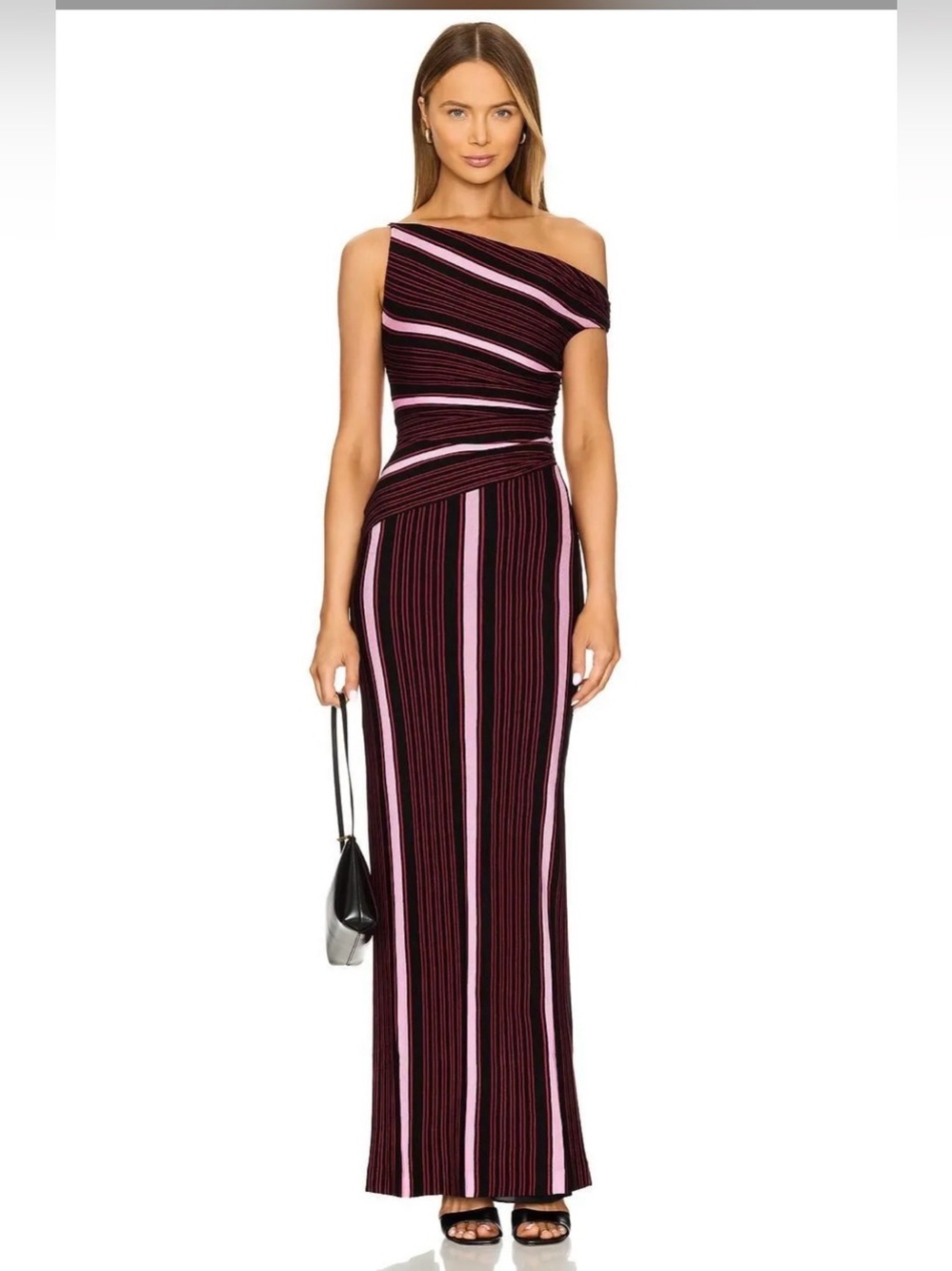 Missoni Long Dress in Black & Pink | Size 40/4 $1770 MSRP.